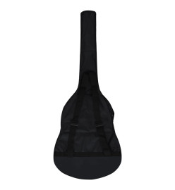 Sac de guitare classique 1/2 Noir 94x35 cm Tissu