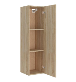 Ensemble de meubles TV 8 pcs Chêne sonoma Bois d'ingénierie