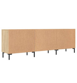 Meuble TV chêne sonoma 150x30x50 cm bois d'ingénierie