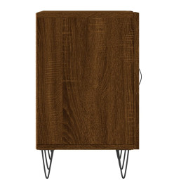 Meuble TV chêne marron 150x30x50 cm bois d'ingénierie