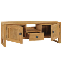 Meuble TV 120x32x45 cm Bois de teck massif