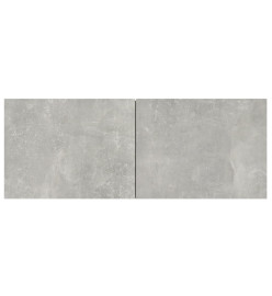 Ensemble de meubles TV 6 pcs Gris béton Bois d'ingénierie