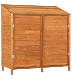 Remise de jardin Marron 102x52x112 cm Bois de sapin solide