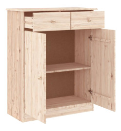 Armoire à chaussures ALTA 77x35x96 cm bois massif de pin