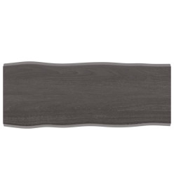 Dessus de table bois chêne massif traité bordure assortie