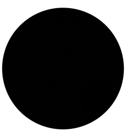 Table basse Noir 40 cm Verre trempé