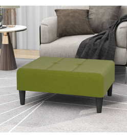 Repose-pied Vert clair 78x56x32 cm Velours