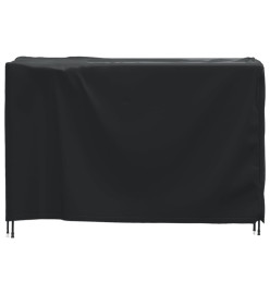 Housse de salon de jardin noir 140x70x90 cm imperméable 420D