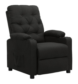 Fauteuil Noir Tissu