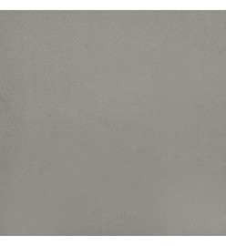 Têtes de lit 4 pcs Gris clair 90x7x78/88 cm Velours