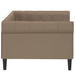 Lit de jour cappuccino 80x200 cm similicuir