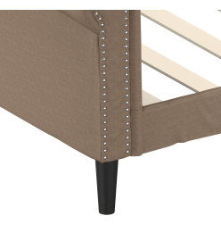 Lit de jour cappuccino 80x200 cm similicuir