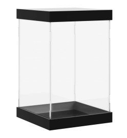 Boîte d'affichage transparente 14x14x22 cm acrylique