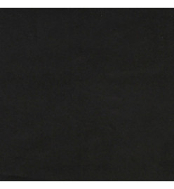 Lit de jour avec lit gigogne noir 90x200 cm velours