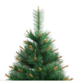 Sapin de Noël artificiel à charnières avec support 120 cm