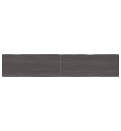 Dessus de table bois chêne massif traité bordure assortie