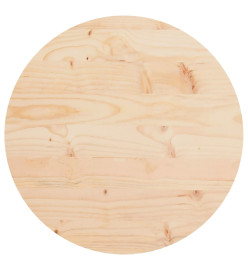 Dessus de table rond Ø40x3 cm bois de pin massif