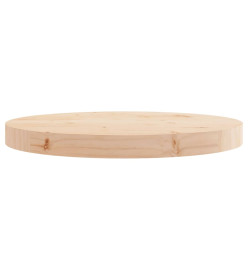 Dessus de table rond Ø40x3 cm bois de pin massif