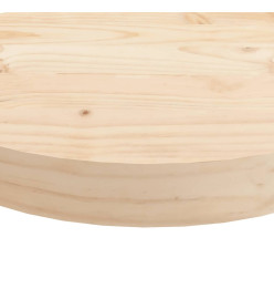 Dessus de table rond Ø40x3 cm bois de pin massif