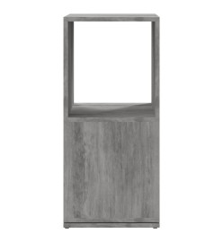 Armoire rotative Gris béton 34,5x34,5x75,5 cm Aggloméré