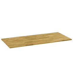 Dessus de table Bois de chêne Rectangulaire 23 mm 100x60 cm