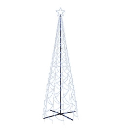 Arbre de Noël cône 500 LED Blanc froid 100x300 cm