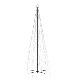 Arbre de Noël cône 1400 LED Blanc froid 160x500 cm