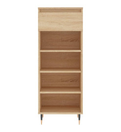 Armoire à chaussures Chêne sonoma 40x36x105cm Bois d'ingénierie