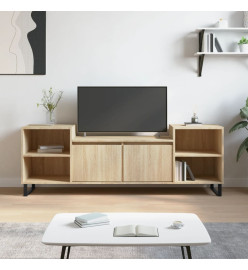 Meuble TV Chêne sonoma 160x35x55 cm Bois d'ingénierie