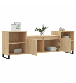 Meuble TV Chêne sonoma 160x35x55 cm Bois d'ingénierie