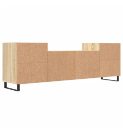 Meuble TV Chêne sonoma 160x35x55 cm Bois d'ingénierie