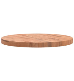 Dessus de table Ø60x4 cm rond bois massif de hêtre