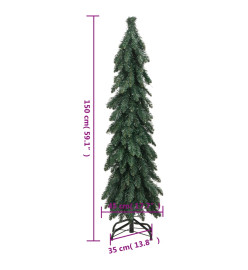 Arbre de Noël artificiel pré-éclairé avec 80 LED 150 cm