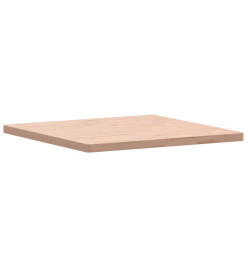 Dessus de table 90x90x4 cm carré bois massif de hêtre