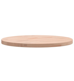 Dessus de table Ø30x1,5 cm rond bois massif de hêtre