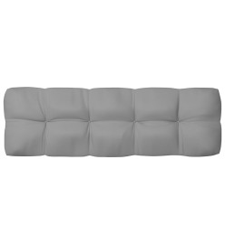 Coussins de canapé palette 7 pcs Gris