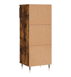 Armoire à chaussures Chêne fumé 40x36x105 cm Bois d'ingénierie