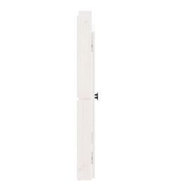 Portes de cuisine d'extérieur blanc 50x9x82 cm bois pin massif