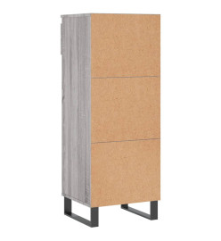 Armoire à chaussures Sonoma gris 40x36x105 cm Bois d'ingénierie