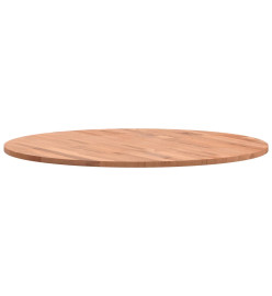 Dessus de table Ø70x1,5 cm rond bois massif de hêtre