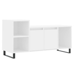 Meuble TV Blanc 100x35x55 cm Bois d'ingénierie