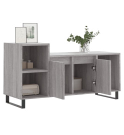 Meuble TV Sonoma gris 100x35x55 cm Bois d'ingénierie