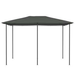 Belvédère 3x4x2,6 m Anthracite 160 g/m²