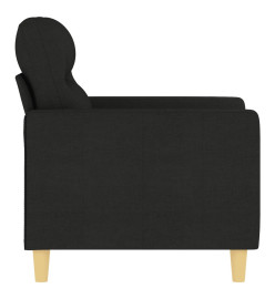 Fauteuil Noir 60 cm Tissu