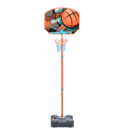 Ensemble de jeu de basket-ball portable réglable 109-141 cm