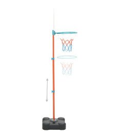 Ensemble de jeu de basket-ball portable réglable 109-141 cm