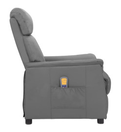 Fauteuil de massage Gris Similicuir