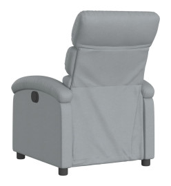 Fauteuil inclinable Gris clair Tissu