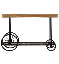 Table console Bois massif de manguier 115 x 36 x 76 cm