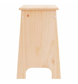 Banc d'entrée 100x28x45 cm bois de pin massif